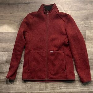 Figs Men's Burgundy Lightweight Jacket